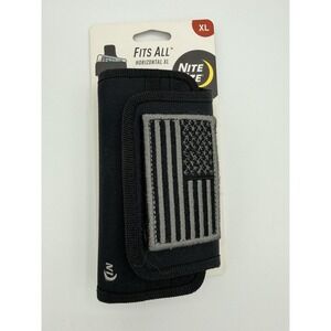 Nite Ize XL Large US Flag Universal Pouch Holster Case for Utility Tools Phones